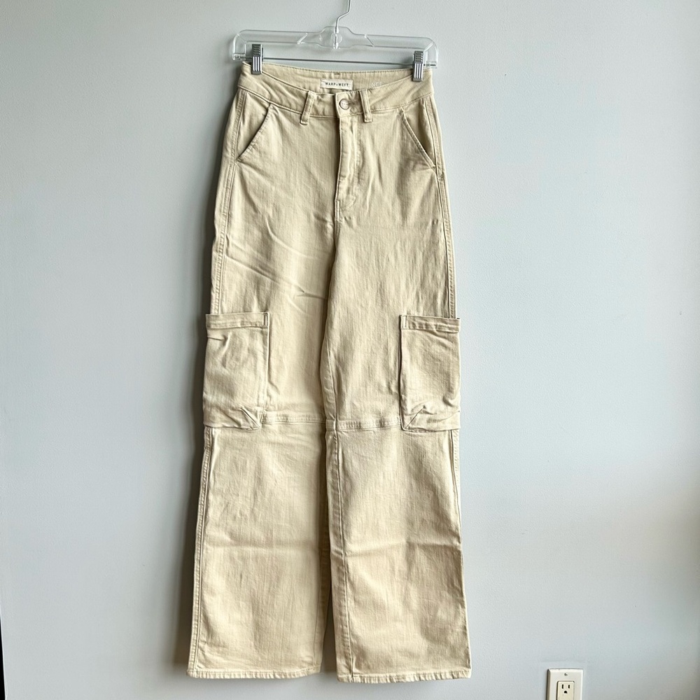 Warp + Weft NCE Wide Leg Cargo Jeans